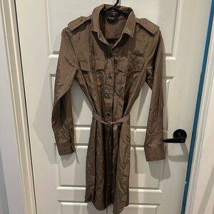 GAP trench dress 🍧